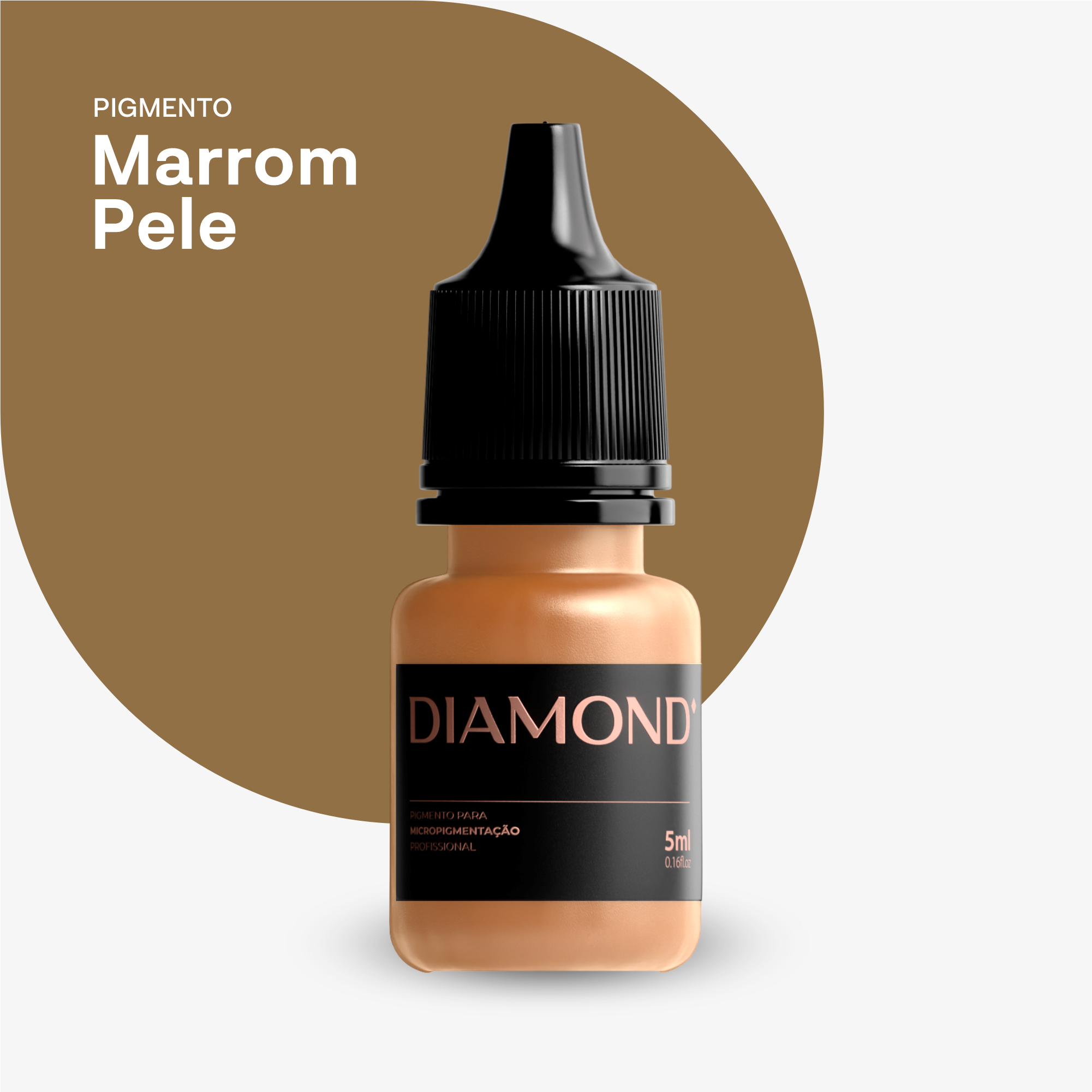 Kit 4 Pigmentos Paramédica + 1 Diluente